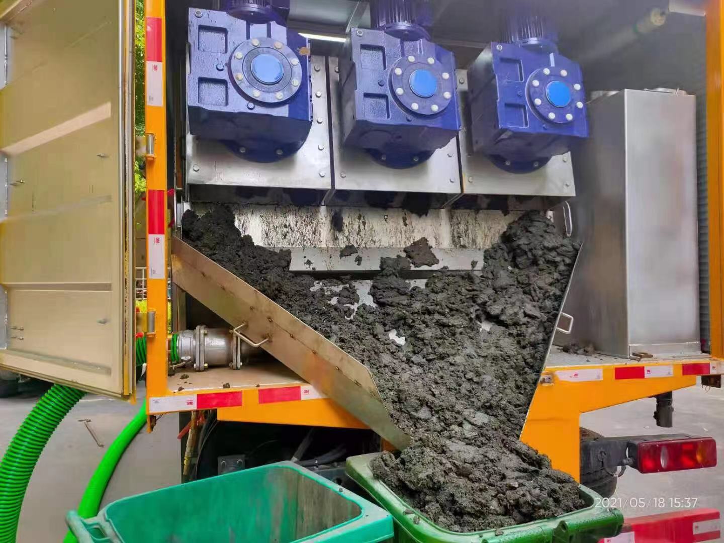 涡阳化粪池清掏城市维护站-泥浆净化干湿分离处理